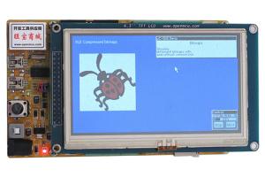 Quality Dev board ARM 32-bit Cortex -M4 CPU with FPU+4.3&quot;TFT LCD Modul+touch panel +PCB +JLINK V8(GoldDragon407) for sale