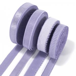 Quality Multi color stretch strap women jacquard anti slip lingerie bra strap Invisible elastic strap for bra accessories for sale