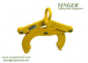 Light Weight Steel Sheet Lifting Clamp Effective Pulling Loaded Pallets