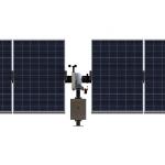 0.8m Array Hot Product On Grid Dual Axis Solar Tracker For Sale Dual Tracking
