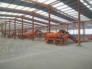 China Henan fertilizer plant organic fertilizer production line equipment machine for manufacturing plant on sale