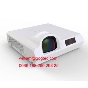 Quality Short throw 3600 lumens native 1024*768 LCD multimedia projector 0.75m get 80&quot; screen for sale