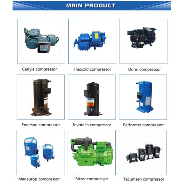 MGM64 R22 Refrigerant MT64 Freezer Compressor Condensing Unit