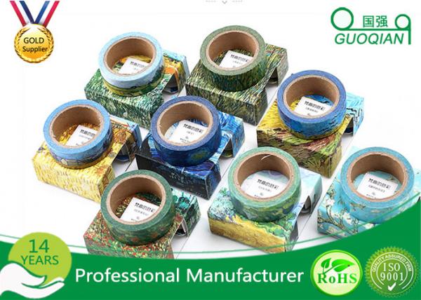 Buy Van Gogh Painting Washi Paper Tape 1.5cm*7m For Album DIY Diary Decorative Stickers at wholesale prices