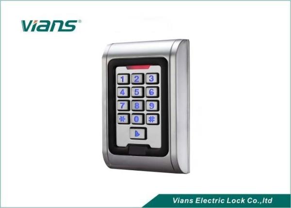 Buy IP68 Waterproof Metal Access Controller with 125KHZ Frequency EM Card and Code at wholesale prices