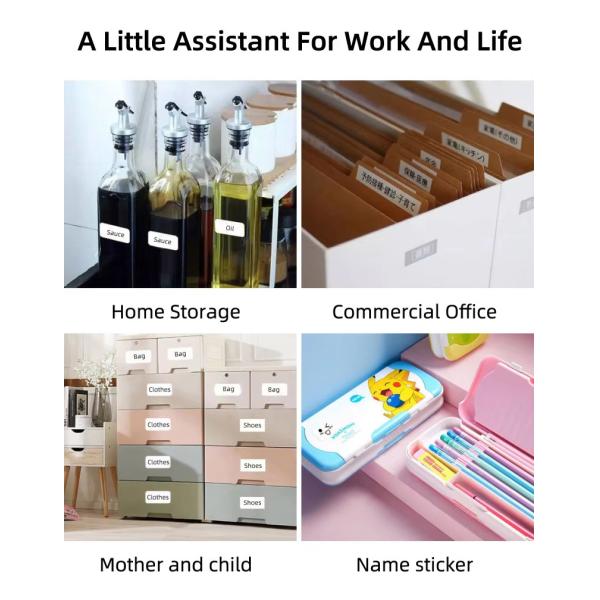 Thermal Label Pocket Sticker Printer Inkless Pocket Printer For Android IOS