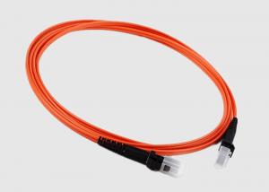 China 1m 62.5/125 OM1 Dulpex MTRJ-MTRJ Fiber Optic Patch Cord on sale