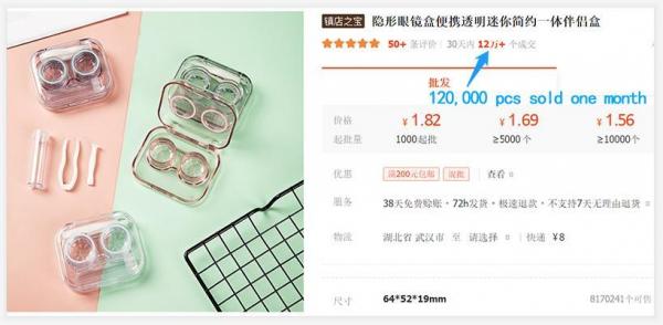 Y065 Manufacturer Wholesale Inno As755 Environment Friendly No Need Screw Cover Contact Lens Box