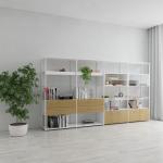 Rectangular File Cabinet Large Storage Space and Easy Access to Items with