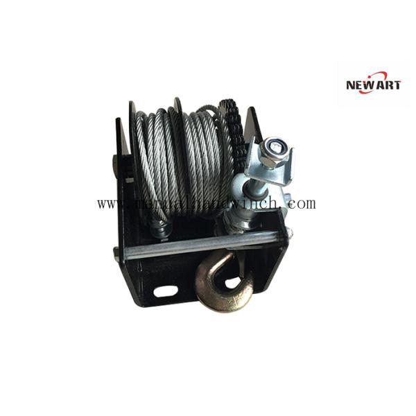 2k Lb Capacity Worm Gear Winch Hand Manual Winch Tow Puller Hand Brake