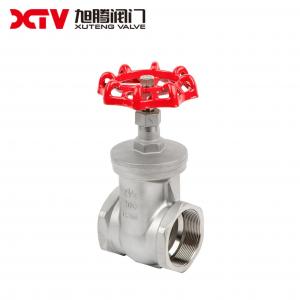 Quality Investment Casting Stainless Steel Screwed Gate Valves Customization and Currency US for sale