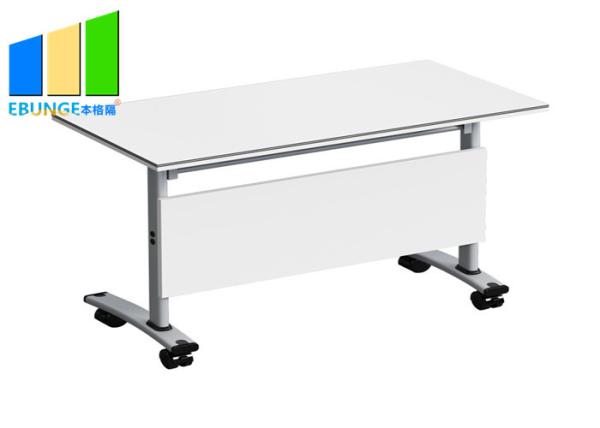 Buy Modern Office Room Simple Design Mobile Folding Training Tables With Metal Frame at wholesale prices