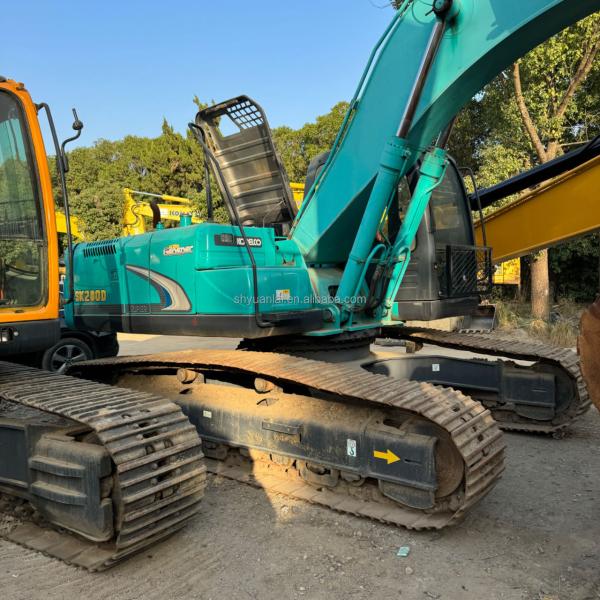 Second Hand Kobelco SK260 Excavator with Soft Steel Design and Overall Strong Power