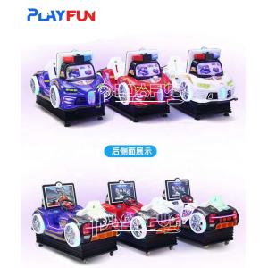 Quality Police Car Racing Games 3D Interactive Game Kiddie Rides for sale
