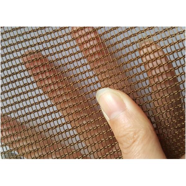 Decoration Wire Mesh Laminated Glass , Architectural Wire Mesh
