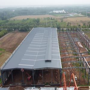 Prefab Steel Structure Building with 50-Year Lifespan CE Certified