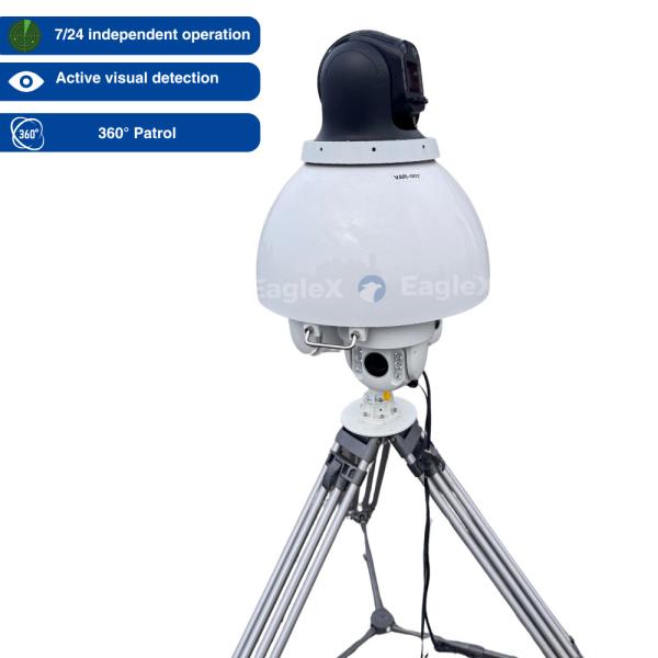 Buy 24/7 AI-Powered RF-Optoelectronic Drone Detector Detection, Identification, and Tracking System at wholesale prices