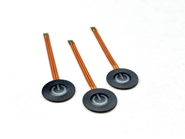 Buy ZIF Contacts 0.5MM Pitch Membrane Switch Keypad With One Pust Button at wholesale prices