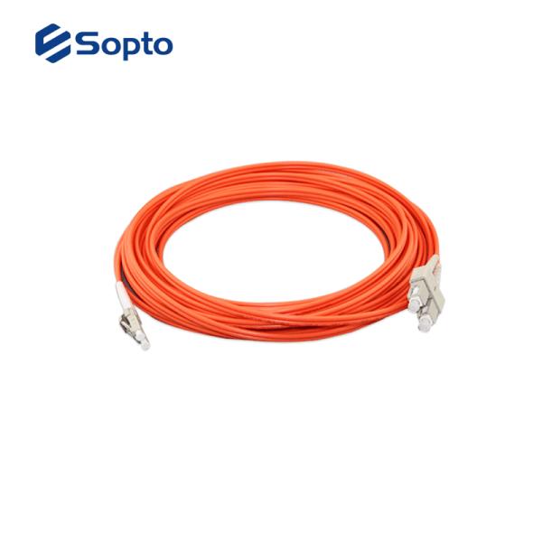 Sc - Sc Fiber Optic Patch Cords For High Speed Data Transmission Network