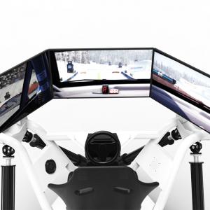 Quality Adult Game VR Racing Simulator L210*210*200cm Six Axle For Shopping Mall for sale
