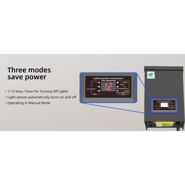 120w Low Voltage Landscape Transformer With Timer And Photocell Sensor 120v Ac To 12v 14v Ac