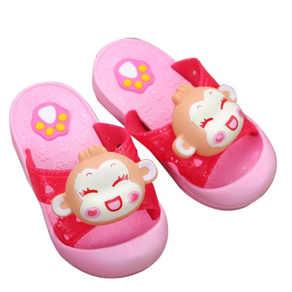 Buy Toddler Closed Toe House Slippers Dripping Print Pattern Type Synthetic Sole at wholesale prices