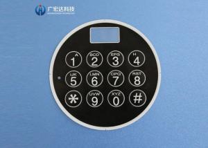 Cusotmerized  Membrane Switch dome array with touch Pads for  KEYBOARD