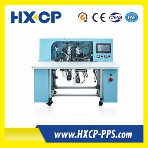 HX18B Notebook Making Made Easy Semi Auto Notebook Elastic Band Fixing Machine with 10-50mm Distance From Hole To Cover Edge Side