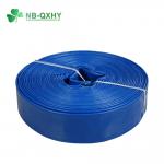 China Corrosion Resistant 1/2-16 PVC Layflat Discharge Hose for Farmer Water Irrigation for sale