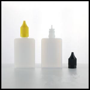 China Squeezable PE Flat Square New Design Vape Juice Bottles DIY E - Liquid Container on sale