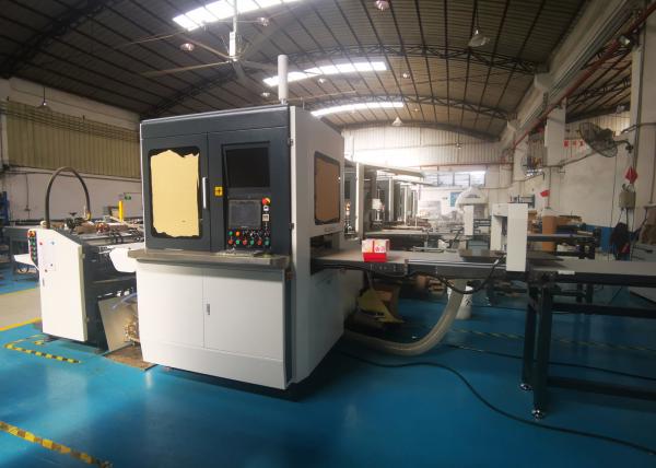 Buy Luxury Shoe Box Making Machine L5981XW3182XH2103mm With Gluing Positioning at wholesale prices