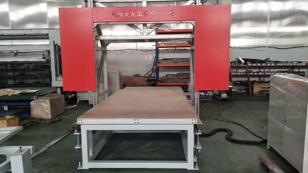 Buy High Precision Horizontal Eva Foam Contour Cutting Machine Speed Up To 10 M / Min at wholesale prices