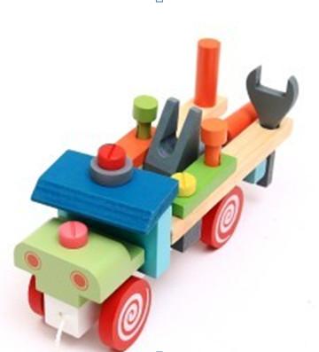 Buy Kid's product/toys/wooden DIY vehicle DIY toys toys of truck / Item:BD065 at wholesale prices