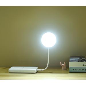 3-Brightness LED USB Table Lamp With Photo Effect Light