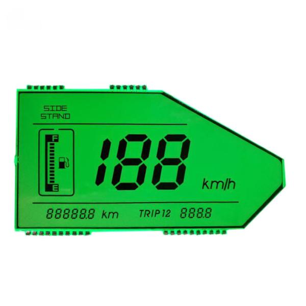 Buy 7 Segment Motorcycle Speedometer TN LCD Screen Transflective at wholesale prices