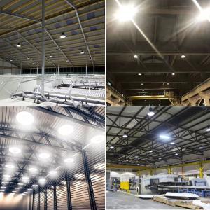 China High Bay LED Light Factory Price 160lm/w LED Workshop IP65 Power Adjustable UFO LED High Bay Light on sale
