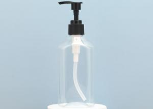 China Empty Clear Plastic Lotion Bottles With Pump Dispenser on sale
