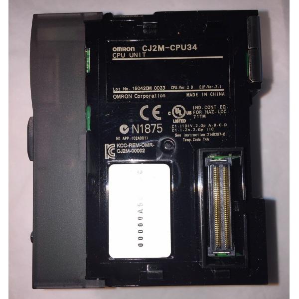 China Omron CJ2M-CPU34 Current Rating 5A Programmable controller on sale China Omron CJ2M-CPU34 Current Rating 5A Programmable controller on sale