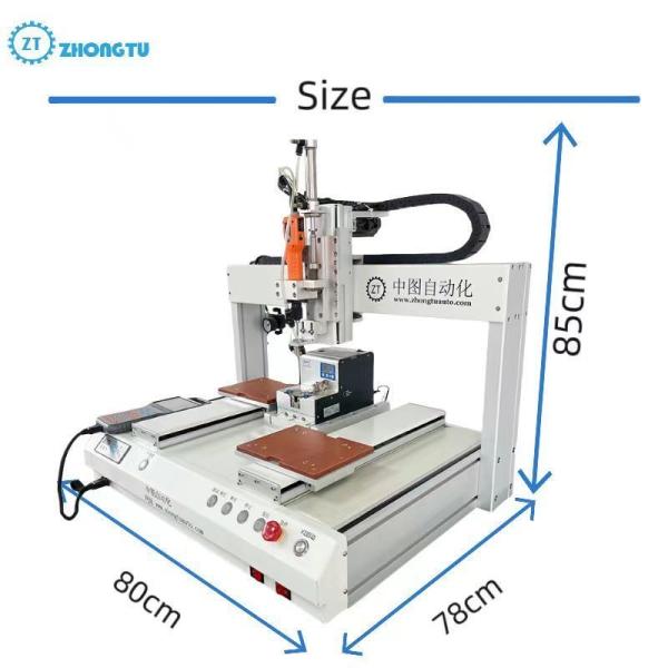 Fully Automatic One Head Double Station Automatic Screw Locking Machine of Fasteners Making Robot