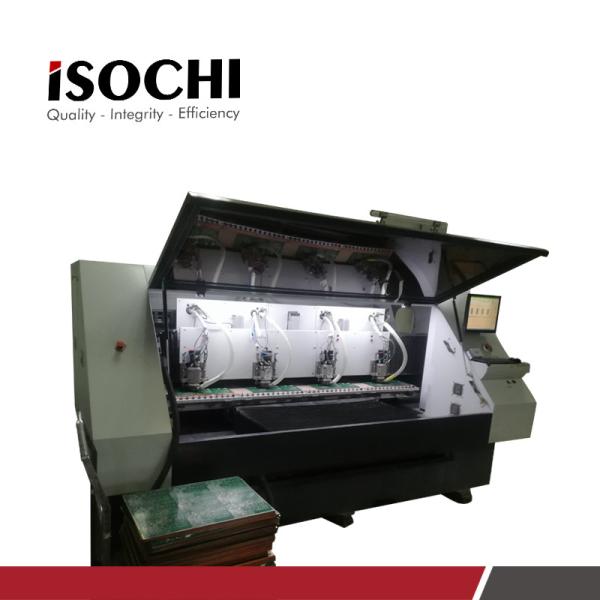Buy 4 Head Automatic CNC PCB Milling Machine 60krpm For Printed Circuit Board at wholesale prices