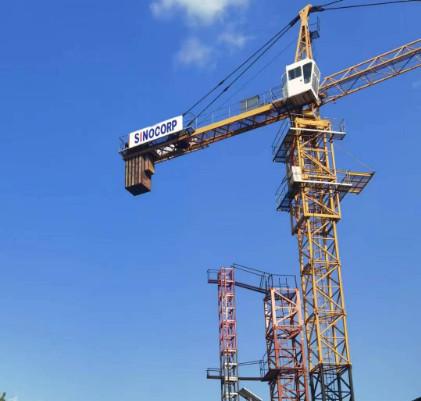 Buy Building Fixed Tower Crane 10 Ton Max Lifting Capacity at wholesale prices