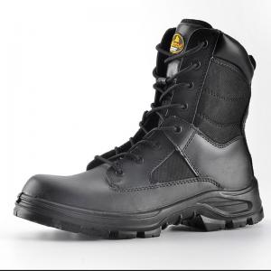 Quality Industrial Steel Toe Cap Rigger Boots Police Army Boots H-9438 SAFETOE for sale
