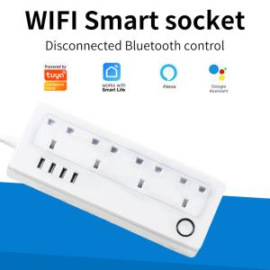 Quality Home Automation Homekit Smart Socket 110V 240V Wifi Controlled Plug Socket for sale