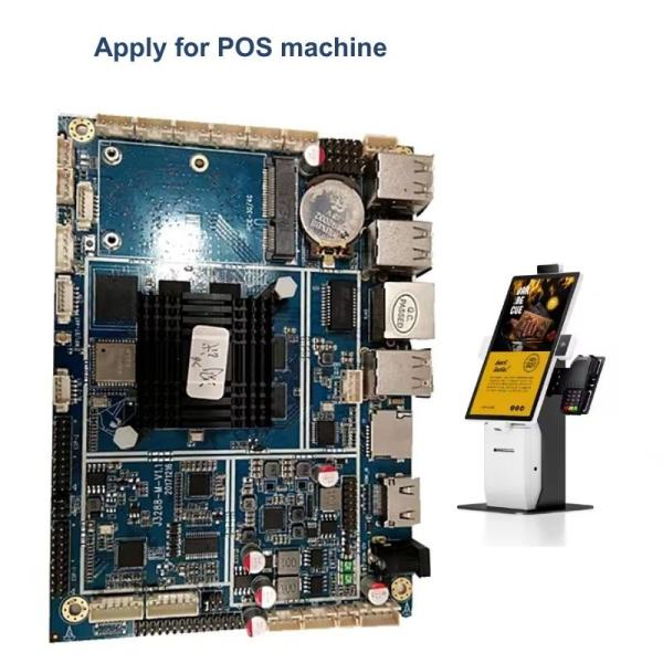 Buy Industrial Android Vending Machine Motherboard 12V RK3288 2.2G DDR3 for 13.3 Inch LCD Touchscreen JLD076 at wholesale prices