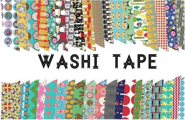 Buy Colorful Custom Printed Masking Adhesive Tape , Waterproof Custom Make Washi Tape,masking printed washi paper tape PACKA at wholesale prices