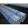 Hot Dipped Galvanized Round Hollow Steel Pipe , Q235 Carbon Steel Seamless Tube for sale
