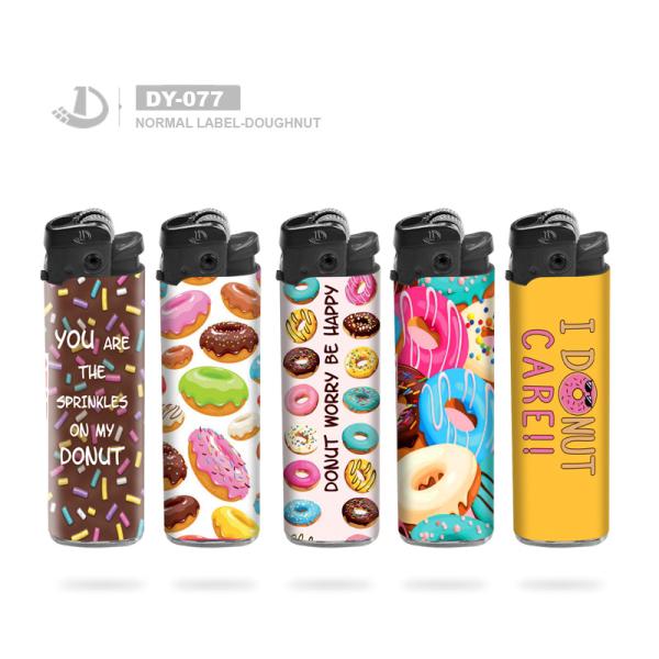 Cool Dog Good Design Custom Logo Refillable/Disposable Cigarette Lighter