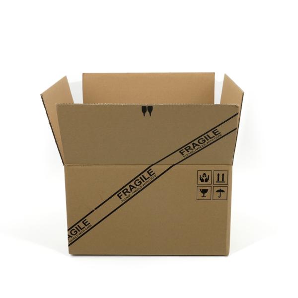 Custom Logo Folding Corrugated Board Box Cardboard Moving Packing Boxes
