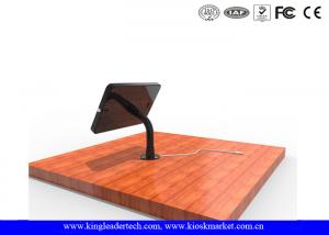 China Table IPAD Kiosk Stand with 360 Dgree Rotating Metal Stand to be Used in Shops on sale