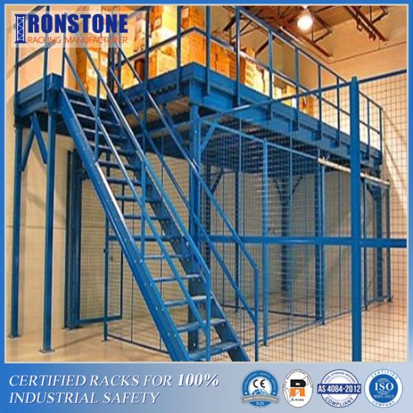 Buy Doubling or Tripling Available Warehouse Areas Mezzanine Racking System at wholesale prices